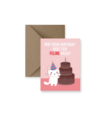 IMPAPER Feline Great Birthday - B45