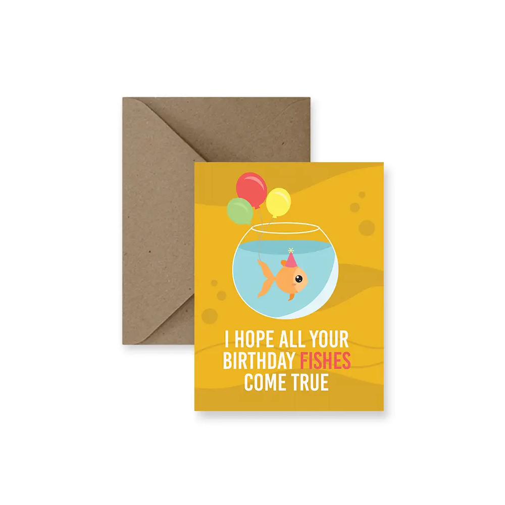 IMPAPER Birthday Fishes - B43