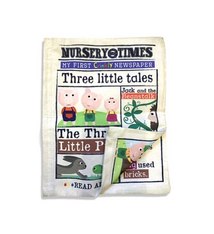 Jo & Nic's Crinkly Cloth Books Nursery Times - My First Crinkly Newspaper (0+)