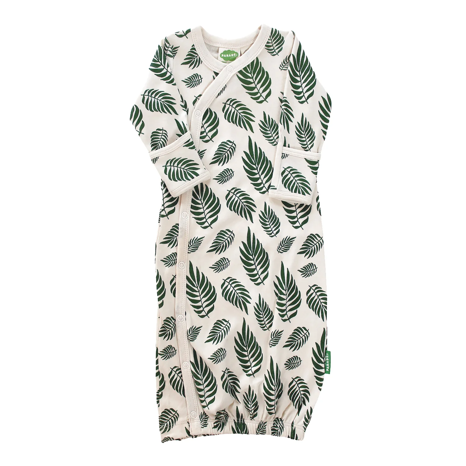 Parade Organics Parade Kimono Gown - signature prints (0-3 months)