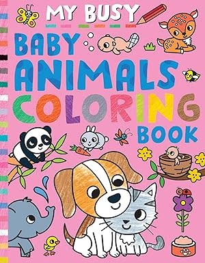 tiger tales My Busy Baby Animals Coloring Book (3+)