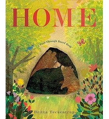 Doubleday Home : A Peek-Through Board Book by Britta Teckentrup (ages 0-3)