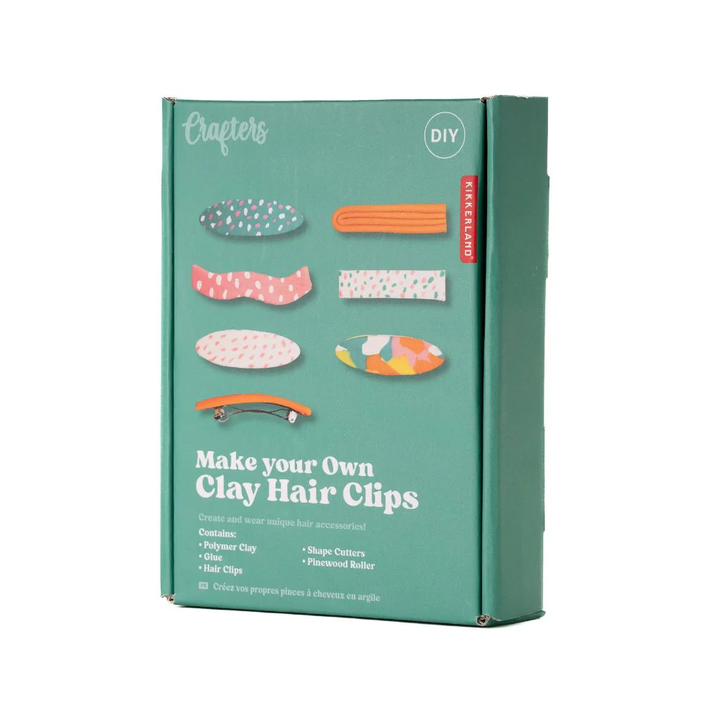 Kikkerland Make Your Own Clay Hair Clips (8+)