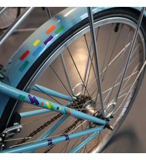 Kikkerland Fiets Reflective Bicycle Stickers