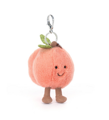 Jellycat Amuseables Peach Bag Charm