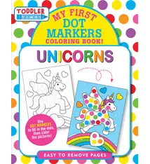 Peter Pauper Press My First Dot Markers Coloring Book: Unicorns (Peter Pauper Press) (ages 3+)