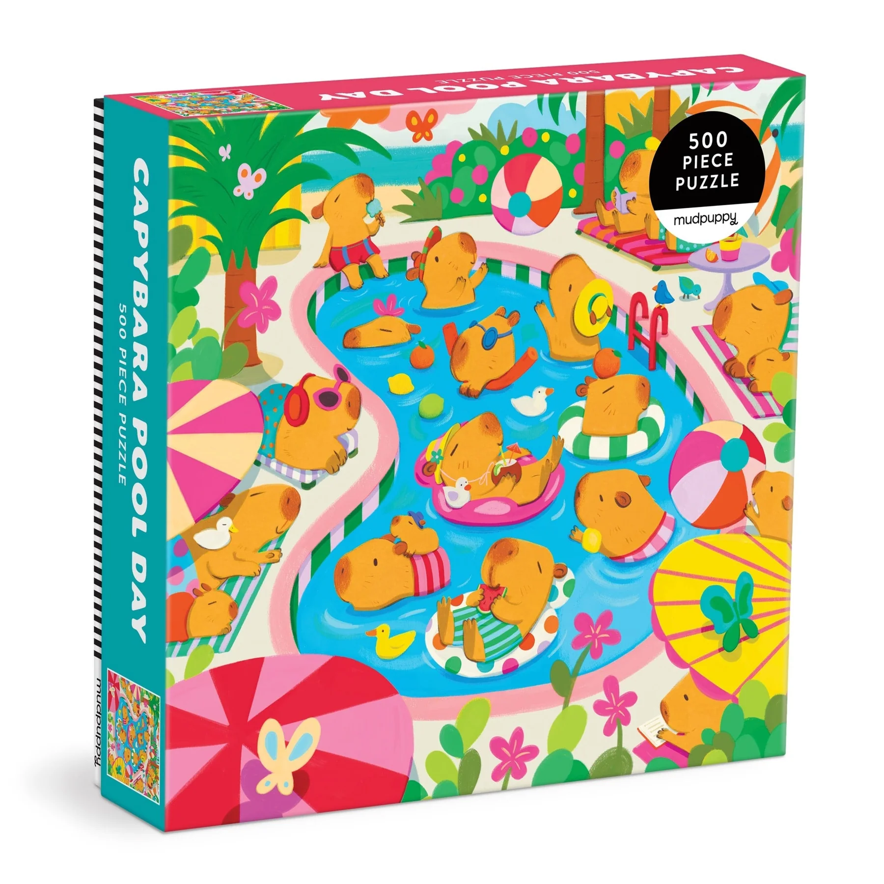 Galison Capybara Pool Day (500 pcs)