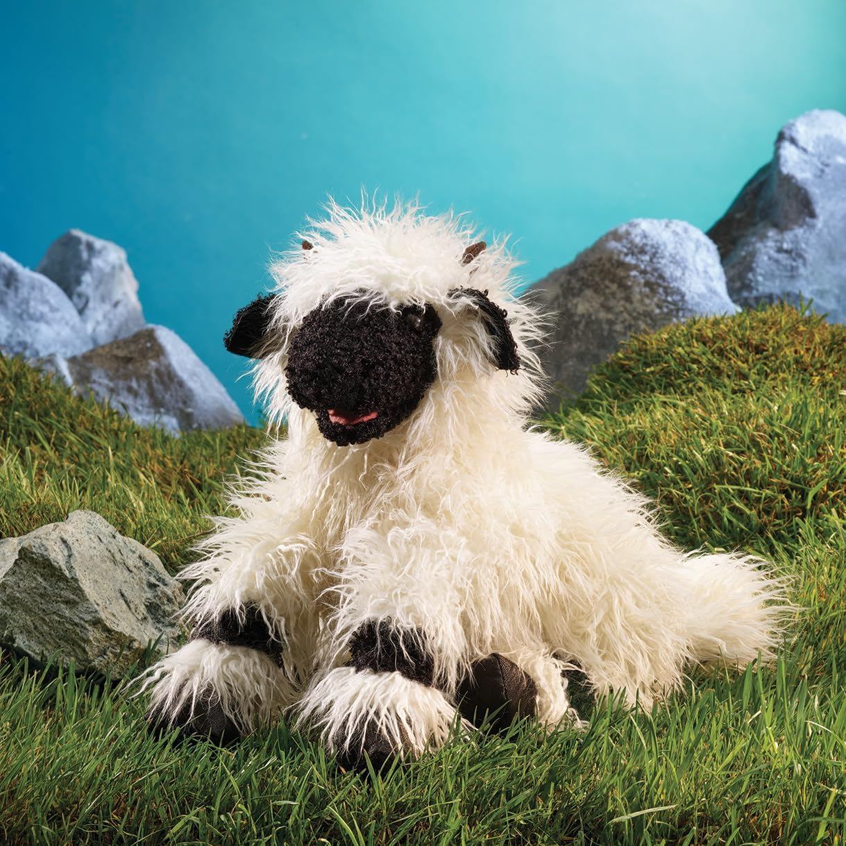 Folkmanis Valais Blacknose Sheep Puppet