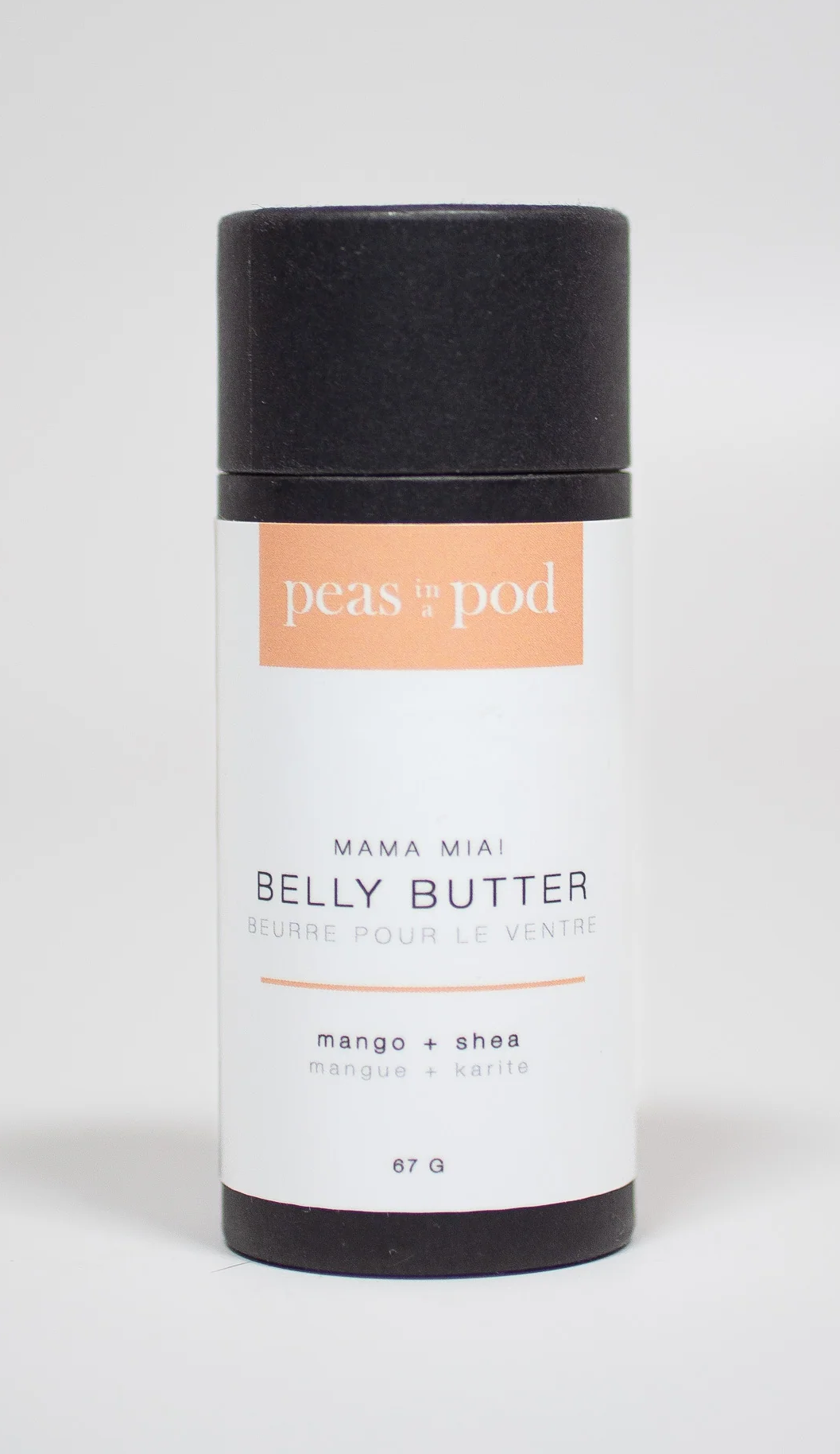 Peas In a Pod Mama   Mia! Mango + Shea Belly Butter Stick (67g)