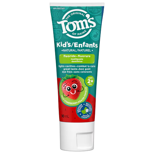 Tom's of Maine Silly Strawberry Toothpaste (with fluoride) 90ml