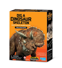 4M Dig A Dinosaur Skeleton  Triceratops (8+)