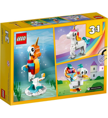 Lego Lego CREATOR 31140 3-in-1 Magical Unicorn Seahorse Duck (145 pcs) 7+