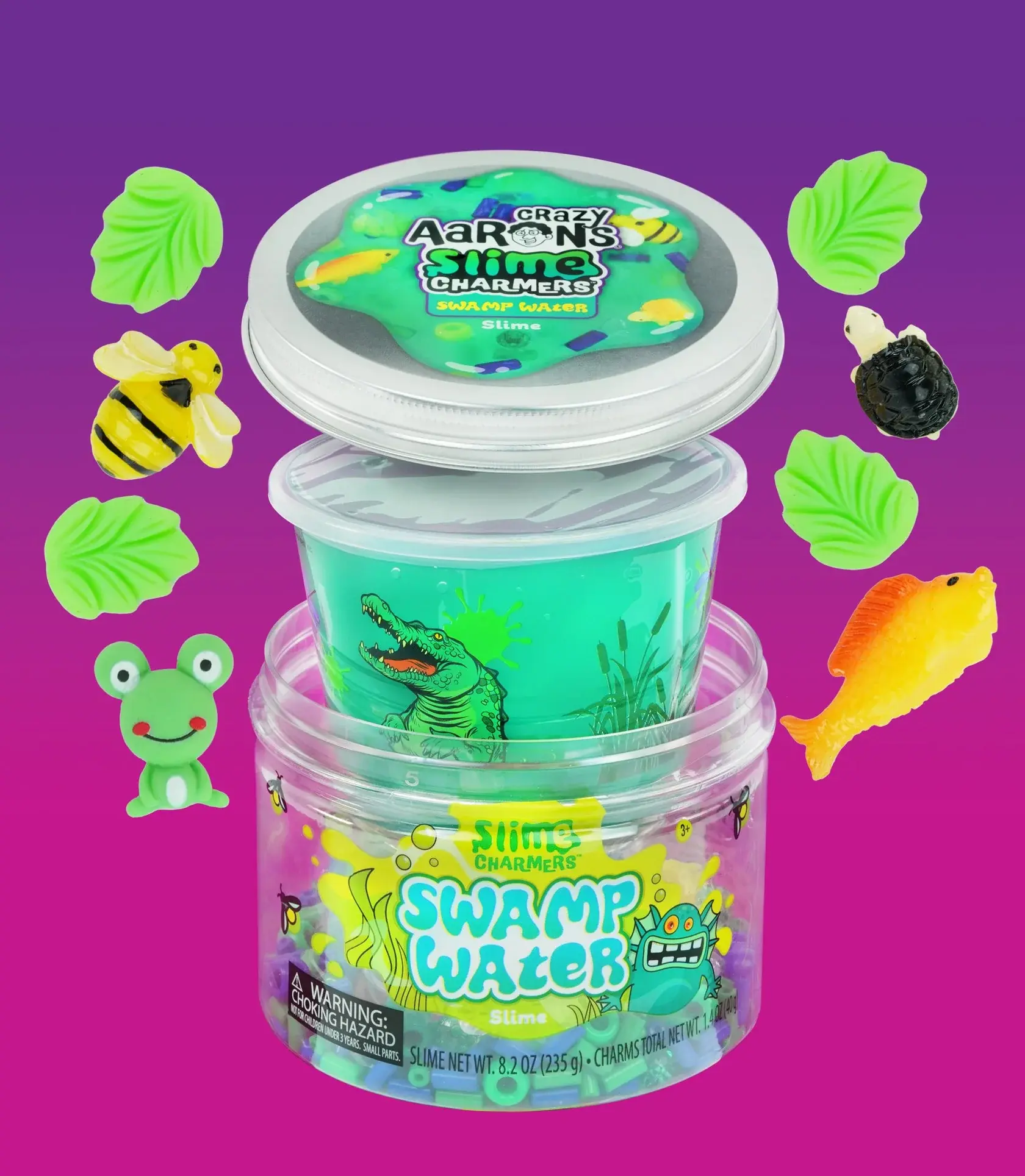 Crazy Aaron’s Crazy Aarons Slime Charmers: Swamp Water (8.2 oz/1.4oz) 3+