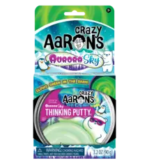 Crazy Aaron’s Crazy Aarons Aurora Sky (glow in the dark) Thinking Putty (3.2 oz) 8+