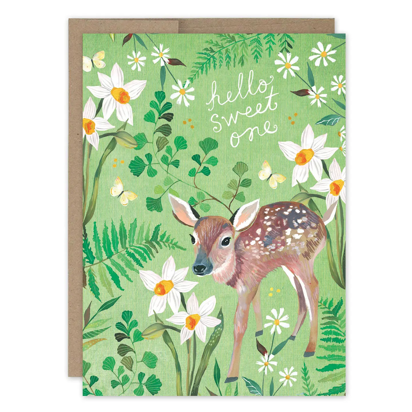 Biely & Shoaf Fawn New Baby card