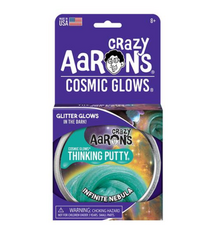 Crazy Aaron’s Crazy Aaron's Infinite Nebula (glow in the dark) Thinking Putty (3.2 oz) 8+