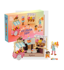 Plus Plus Plus-Plus Learn To Build - Ice Cream Shop (5+)