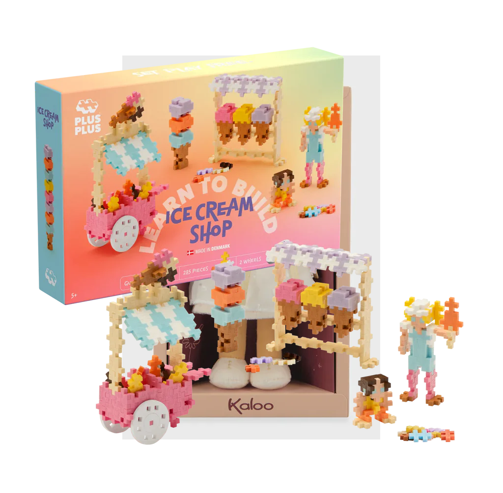 Plus Plus Plus-Plus Learn To Build - Ice Cream Shop (5+)