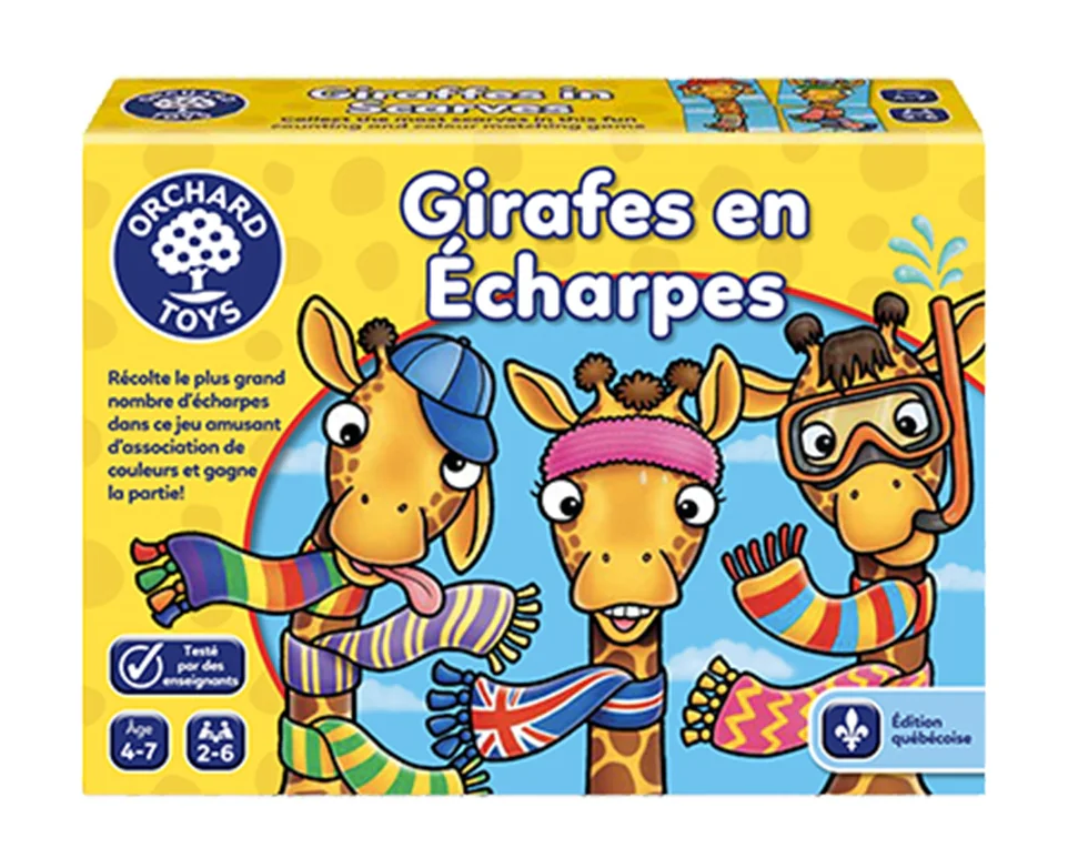 Orchard Toys Girafes en Écharpes (ages 4-7)