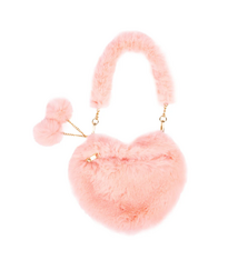 Great Pretenders Peach Passion Furry Purse (3+)