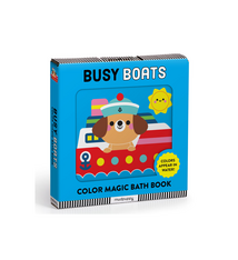 Mudpuppy Busy Boats Color Magic Bath Book (0+)