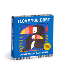Mudpuppy I Love You, Baby Color Magic Bath Book (0+)