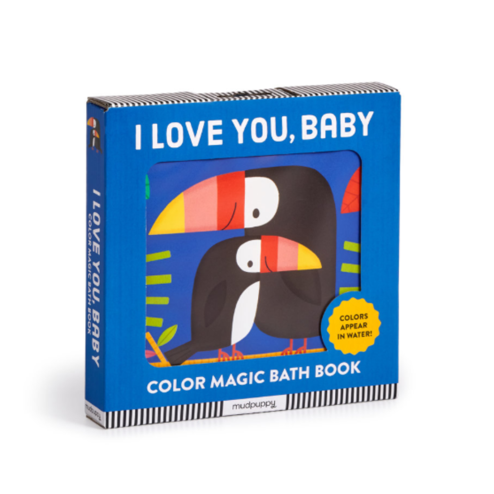 Mudpuppy I Love You, Baby Color Magic Bath Book (0+)