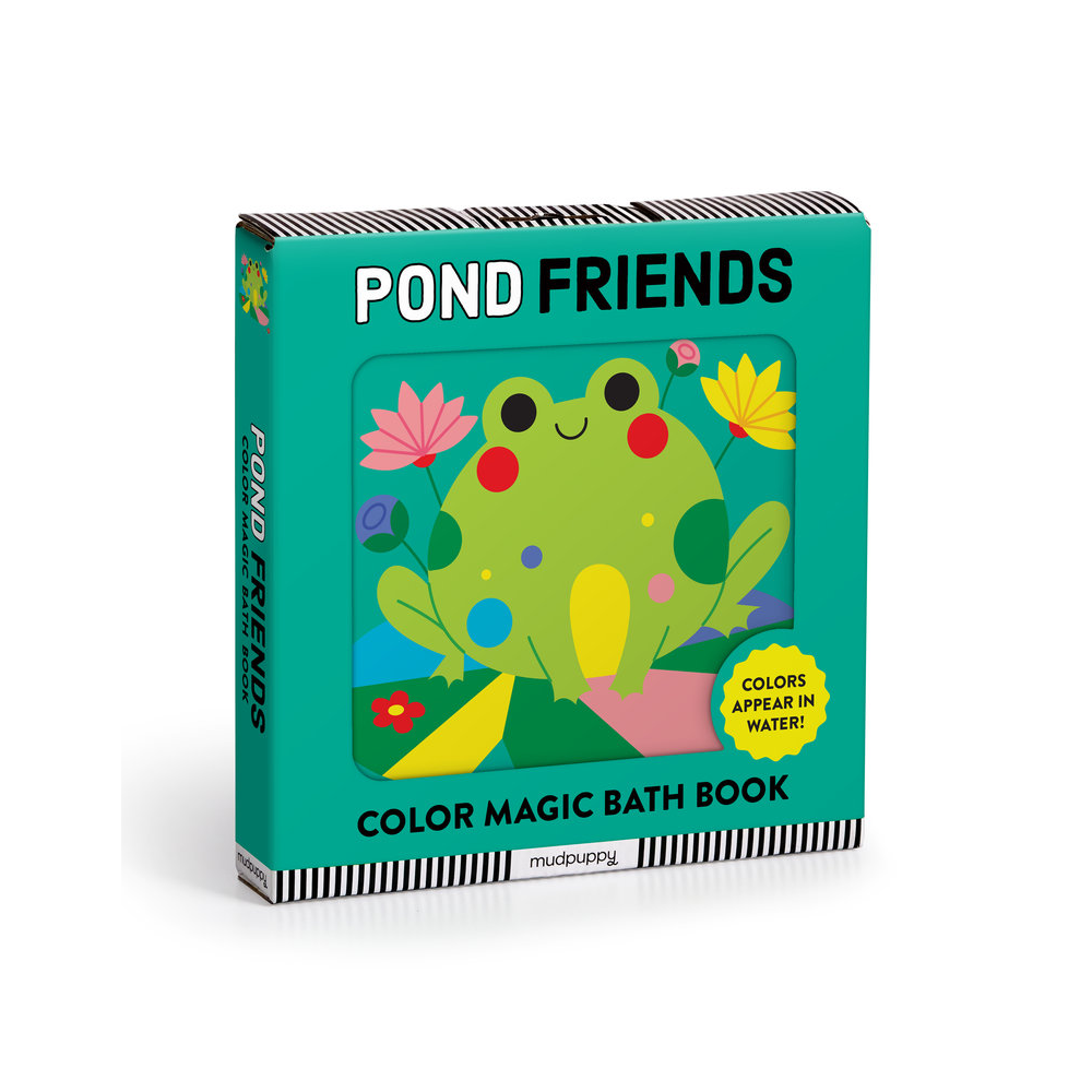 Mudpuppy Pond Friends Color Magic Bath Book (0+)