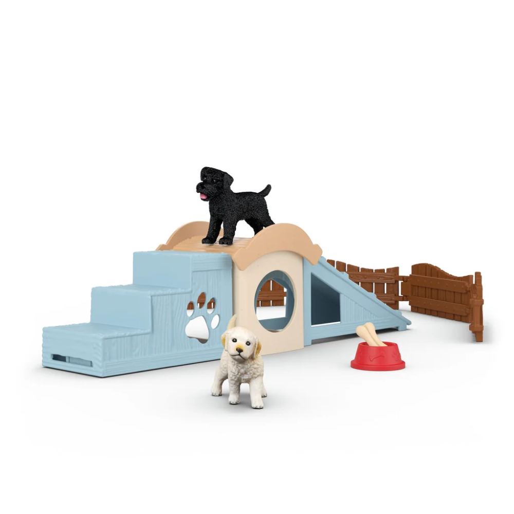 Schleich Puppy Playtime set (42763)