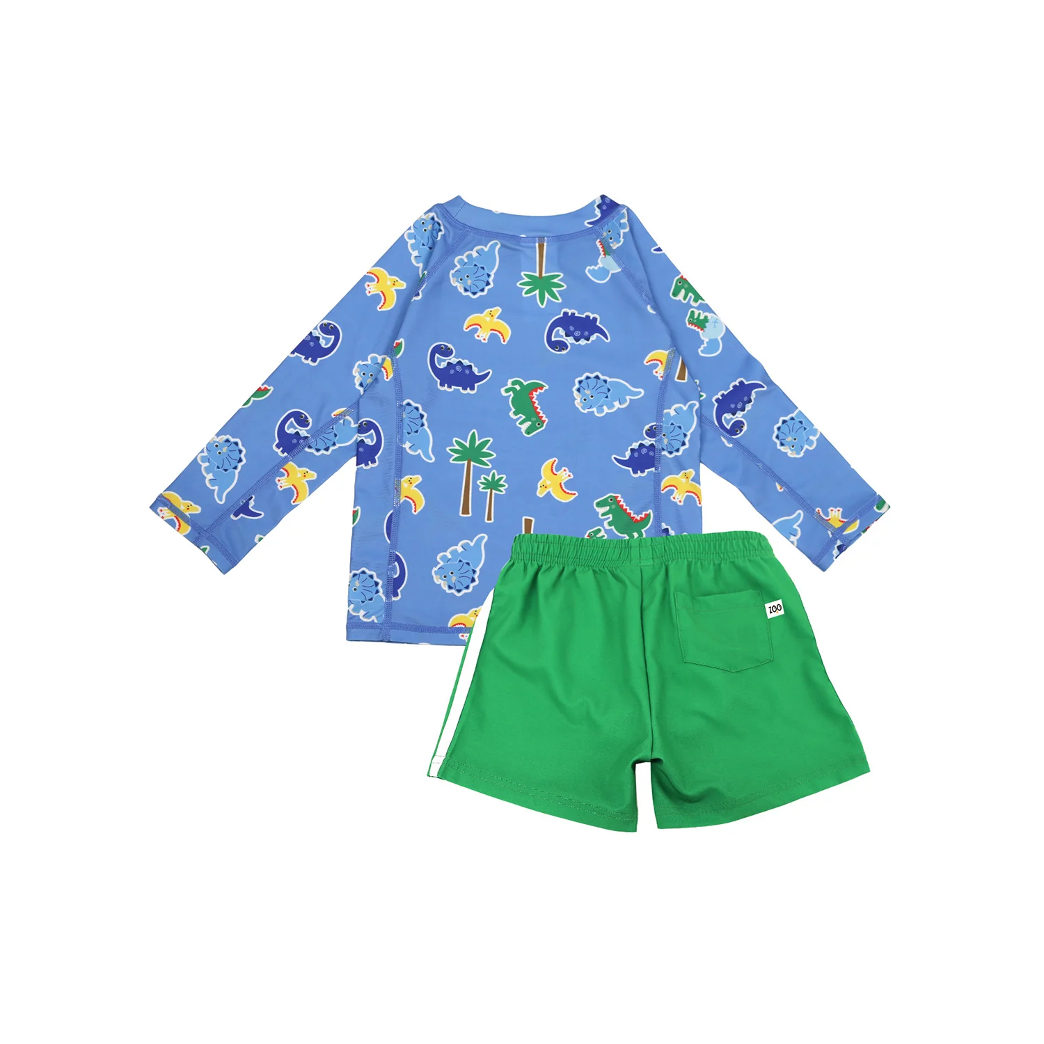 Zoocchini Rashguard Swim Top and Short Set