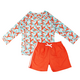 Zoocchini Rashguard Swim Top and Short Set