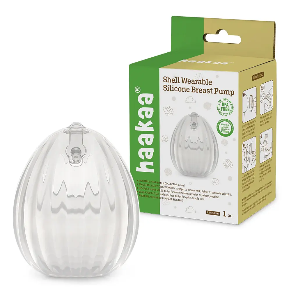 haakaa haakaa Shell Wearable Silicone Breast Pump