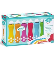 djeco Foam Markers (6-pack) 12m+