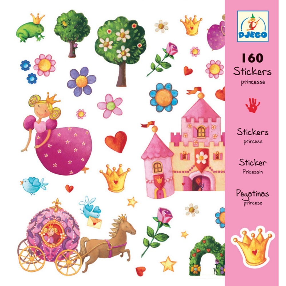djeco 160 sticker set (ages 4-7)