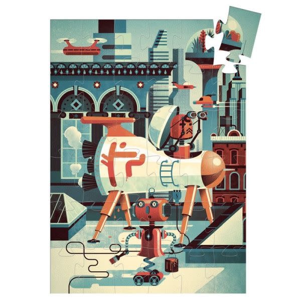 djeco Robot Silhouette (36 pcs)