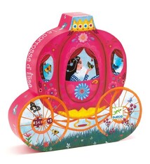 djeco Elise's Carriage Silhouette Puzzle (54 pcs)