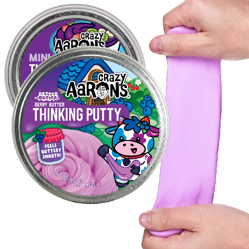 Crazy Aaron’s Crazy Aaron's Better Butter Berry Butter Thinking Putty 3.2 oz (3+)