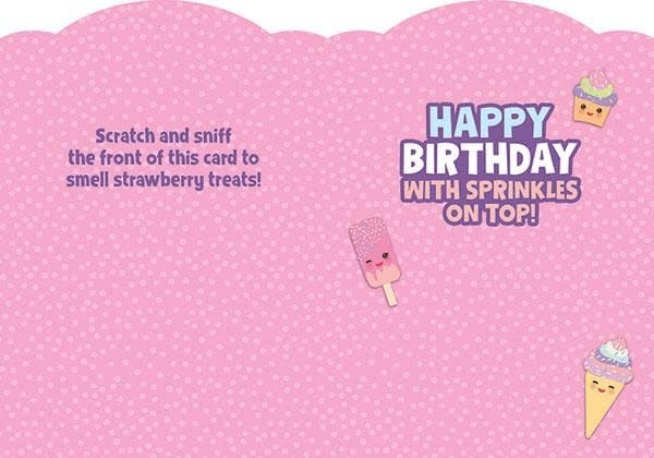Playhouse Hope Your Birthday is as Sweet as You! Scratch & Sniff card