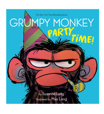 RH Childrens Books Grumpy Monkey Party Time - Suzanne Lang (0+)