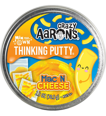 Crazy Aaron’s Crazy Aaron's Mac N Cheese Mix Your Own Thinking Putty 3.2 oz (3+)