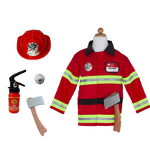 Great Pretenders Firefighter Costume (size 3-4)