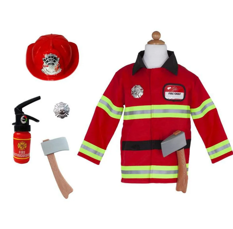 Great Pretenders Firefighter Costume (size 3-4)
