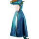 Great Pretenders Emerald the Metallic Dragon Cape (size 3-4)