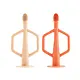Tiny Twinkle Tiny Twinkle    Silicone Training Toothbrush (2-pack) 6+ months