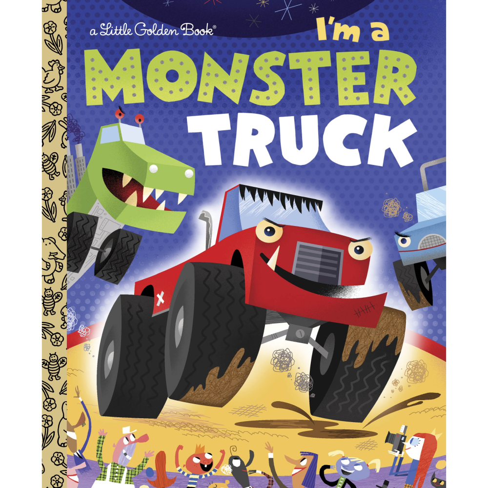 Golden Books I'm a Monster Truck - Dennis R. Shealy (3+)