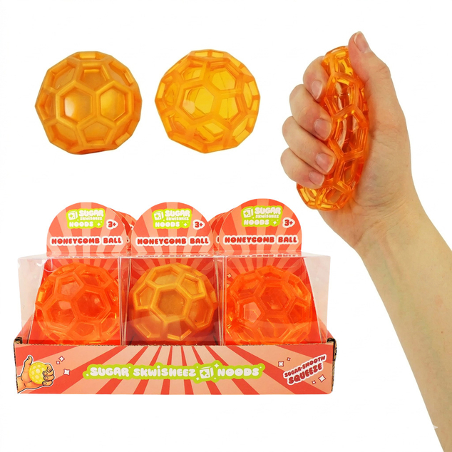 Toysmith Honeycomb Stress Ball (3+)