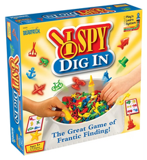 Scholastic I Spy Dig In find-it game 5+