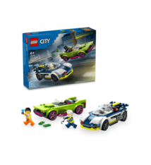 Lego Lego City Police Car and Muscle Car Chase 60415 (213 pcs) 6+