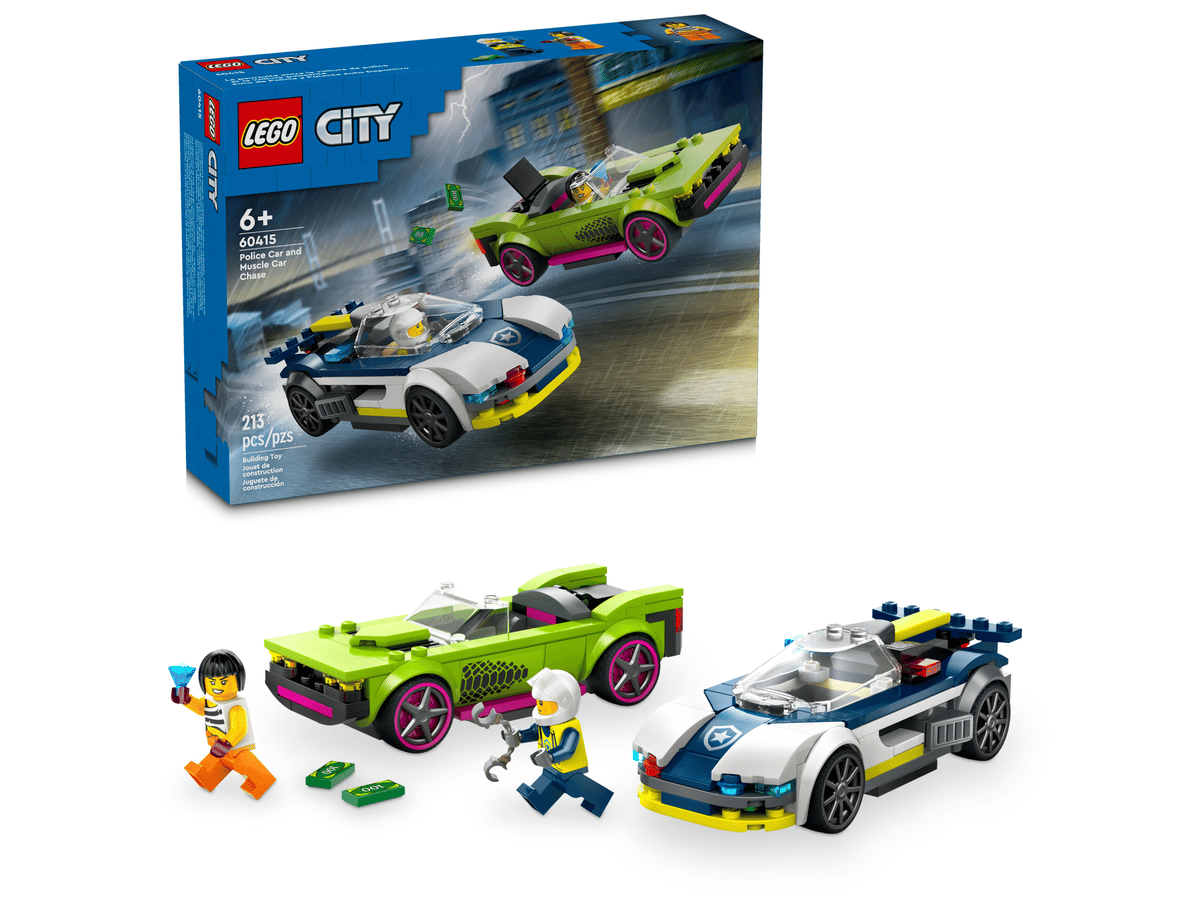 Lego Lego City Police Car and Muscle Car Chase 60415 (213 pcs) 6+