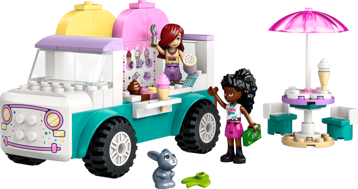 Lego Lego Friends Heartlake City Ice Cream Truck 42644 (92 pcs)  4+